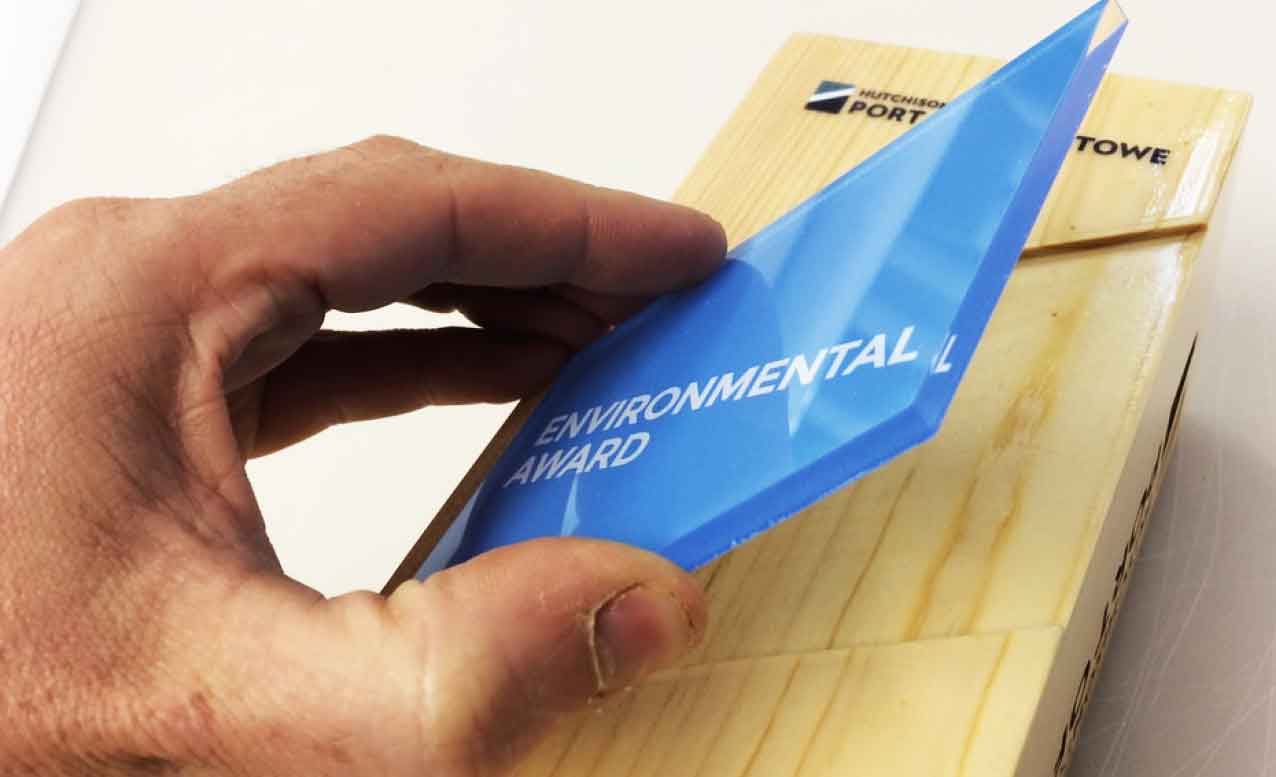 creative award production for environmental awards