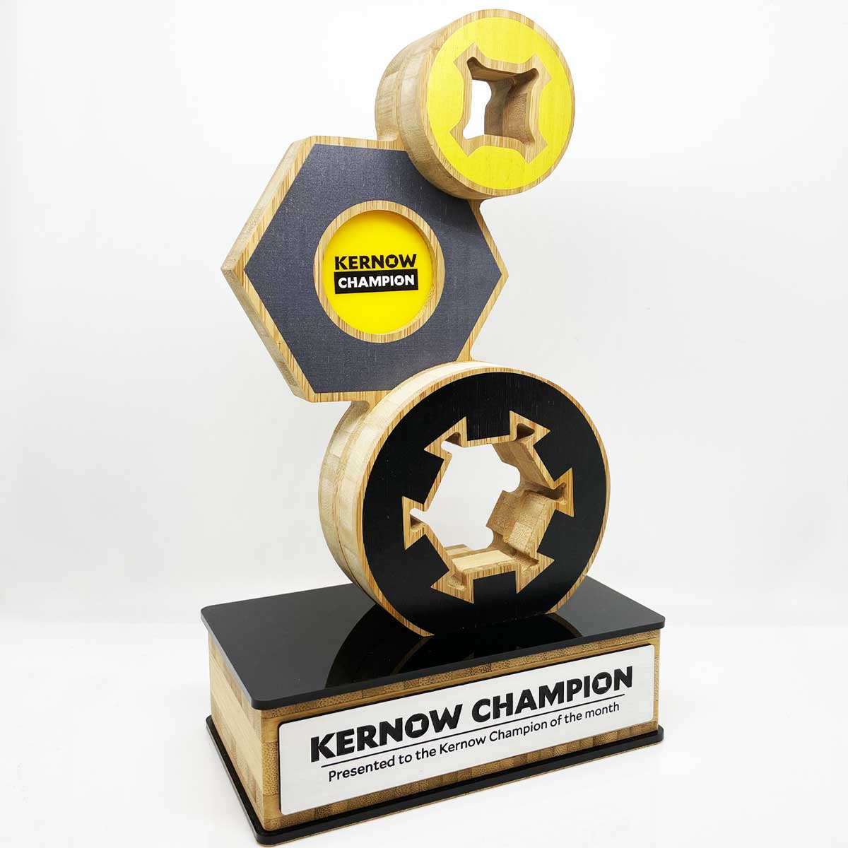 Kernow Sustainable Award manufactured for Cornish company Kernow Fixings in St Austell