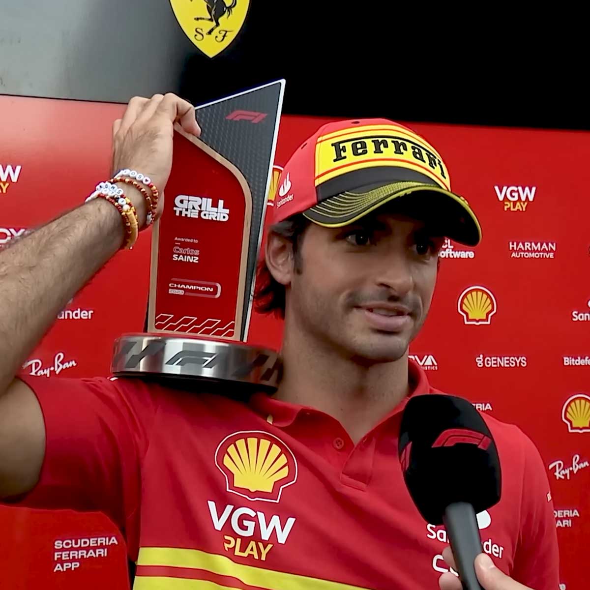 Bespoke Formula 1 Trophy for Sky Sports 