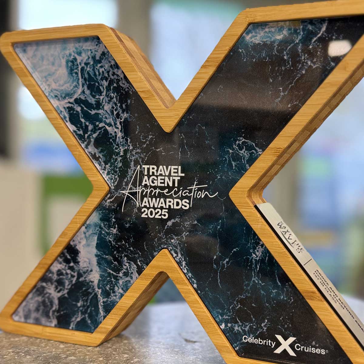Travel Agent Appreciation Bespoke Awards