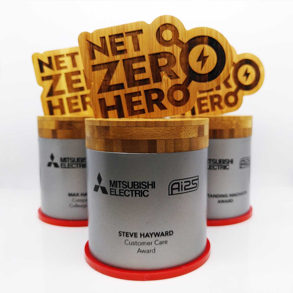 Net Zero bespoke awards for Mitsubishi