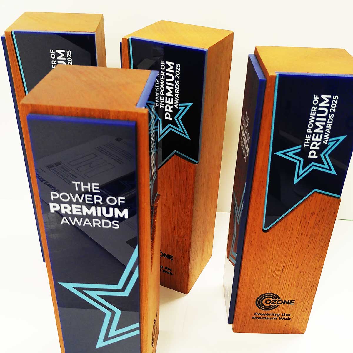 Premium sustainable timber awards made by awards specialist More awards