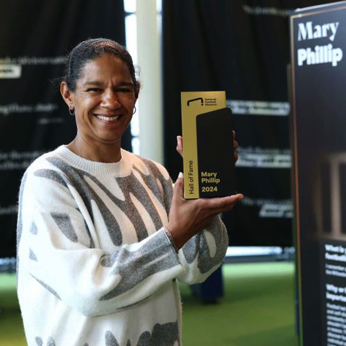 Mary Phillip receives bespoke award produced by More Awards
